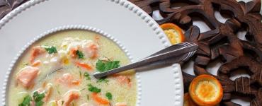 Суп из семги со сливками: как приготовить изысканное первое блюдо?