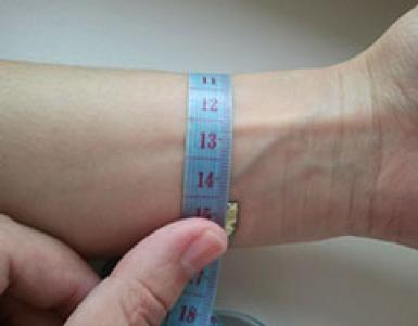 How to determine the type of physique on the wrist and not only