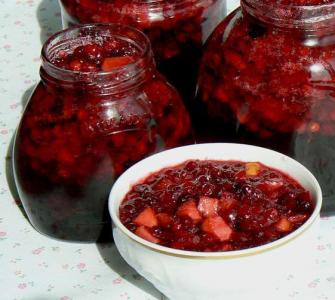 Jednoduché recepty krok za krokom na prípravu brusnicového džemu na zimu