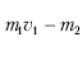 The law of conservation of momentum and the equation of motion