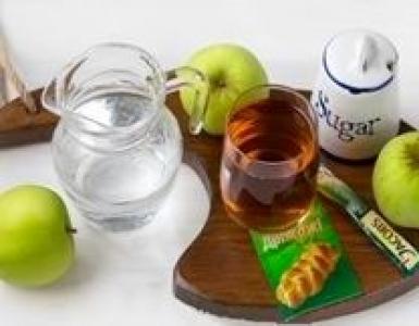 Яблочный квас (6 рецептов с фото) Квас яблочный
